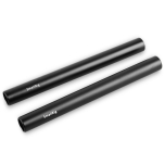 SmallRig 1050, 2pcs 15mm Black Aluminum Alloy Rod (M12-15cm) 6inch